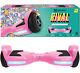 Pink Hoverboard Rival Electric Scooter Self Balance Board Led Lights Hover Uk
