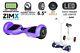Purple 6.5 Ul2272 Certified Hoverboard Swegway & Led Wheels + Hoverbike White