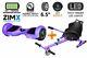 Purple 6.5 Ul2272 Hoverboard Swegway With Led Wheels + Hoverkart Hk4 Purple