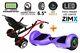 Purple 6.5 Ul2272 Hoverboard Swegway With Led Wheels + Hoverkart Hk5