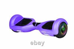 Purple 6.5 UL2272 Hoverboard Swegway with LED Wheels + Hoverkart HK5