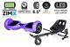 Purple Zimx Hb2 6.5 Ul2272 Hoverboard Swegway With Led Wheels + Hk8 Hoverkart