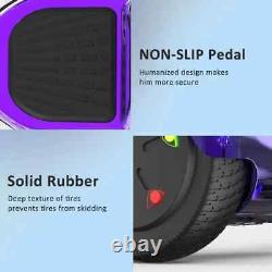 RCB Kids Hoverboard Segway 6.5 Bluetooth Self-Balancing e Scooters LED Lights