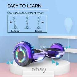 RCB Kids Hoverboard Segway 6.5 Bluetooth Self-Balancing e Scooters LED Lights