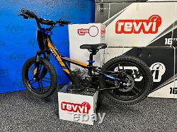 REVVI 16 Electric Balance Bike, Kids 5+ Year Olds, Blue, Pink, Orange, Black, Green