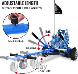 RRP£270? Balance Board LED Bluetooth Phone App Segway Blue 6.5 Wheels Music