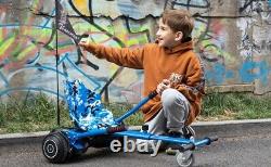 RRP£270? Balance Board LED Bluetooth Phone App Segway Blue 6.5 Wheels Music