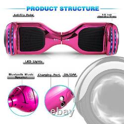 RangerBoard 6.5 Hoverboard Self Balancing Electric Scooter Bluetooth Pink