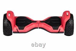 Red G2 PRO 8.5 All Terrain Off Road Hoverboard UL2272 + HK5 Pink