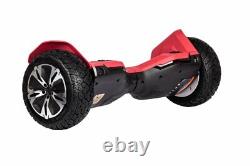 Red G2 PRO 8.5 All Terrain Off Road Hoverboard UL2272 + HoverBike Red