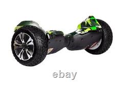 Refurbed Hyper Green ZIMX G2 PRO 8.5 All Terrain Swegway UL2272 Certified (RFB)