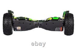 Refurbed Hyper Green ZIMX G2 PRO 8.5 All Terrain Swegway UL2272 Certified (RFB)