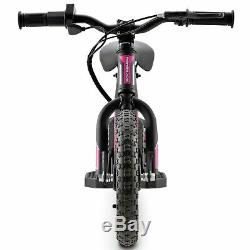 Renegade BB12 24V Lithium Electric Balance Bike Motorbike 12 Wheels Pink