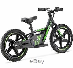 Renegade BB16 24V Lithium Electric Balance Bike Motorbike 16 Wheels Green
