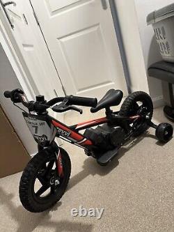 Revvi 12 Kids Electric Balance Bike 2 Speed MX Motocross Children Bicycle