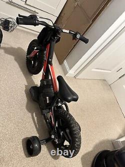 Revvi 12 Kids Electric Balance Bike 2 Speed MX Motocross Children Bicycle