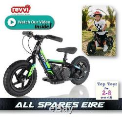 Revvi 12 Lithium-ion 24v Kids Electric Balance Bike MX Motorbike Green