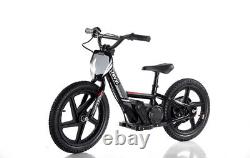 Revvi 16 Kids Electric Balance Bike Black 250w Brushless Motor