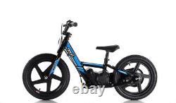 Revvi 16 Kids Electric Balance Bike Blue 250w Brushless Motor