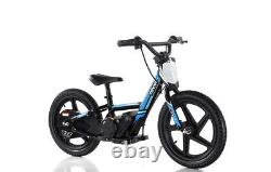 Revvi 16 Kids Electric Balance Bike Blue 250w Brushless Motor