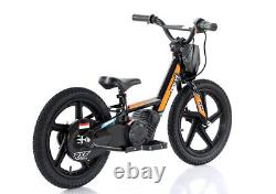 Revvi 16 Kids Electric Balance Bike Orange 250w Brushless Motor