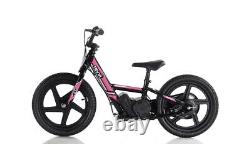 Revvi 16 Kids Electric Balance Bike Pink 250w Brushless Motor