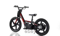 Revvi 16 Kids Electric Balance Bike Red 250w Brushless Motor