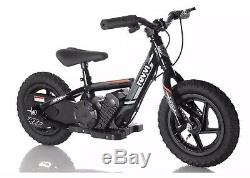 Revvi Electric Childrens Balance Bike 12 Black IN STOCK NOW NEXT DAY DELIVERY