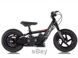 Revvi Electric Childrens Balance Bike 12 Black IN STOCK NOW NEXT DAY DELIVERY