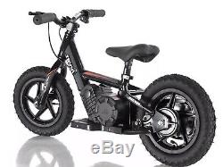 Revvi Electric Childrens Balance Bike 12 Black IN STOCK NOW NEXT DAY DELIVERY