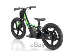 Revvi Electric Childrens Balance Bike Mx / Pit Bike 16 wheels -Green PRE-ORDER
