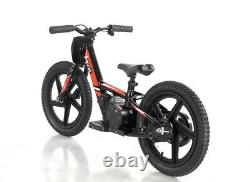 Revvi Electric Childrens Balance Bike Mx / Pit Bike 16 wheels -RED IN STOCK