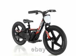 Revvi Electric Childrens Balance Bike Mx / Pit Bike 16 wheels -RED IN STOCK