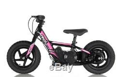 Revvi Twelve Electric Children Balance Bike 12 inch wheels Pink PRE-ORDER