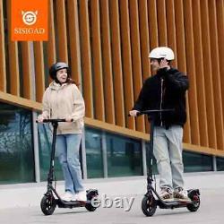 SISIGAD Electric Scooter For Adult, 10 Inches Tires, 42KM 10.4Ah Long Range