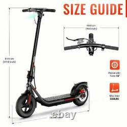 SISIGAD Electric Scooter For Adult, 10 Inches Tires, 42KM 10.4Ah Long Range
