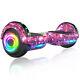 Sisigad Hoverboard 6.5inch Scooter Bluetooth Self Electric Board Led Balancing