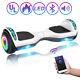 Sisigad Hoverboard 6.5inch Scooter Bluetooth Self Electric Board Led Balancing