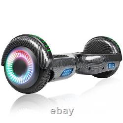 SISIGAD Hoverboard 6.5inch Scooter Bluetooth Self Electric Board Led Balancing