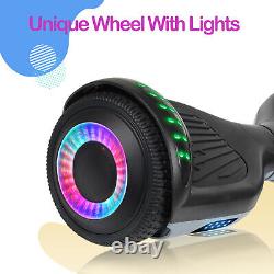 SISIGAD Hoverboard 6.5inch Scooter Bluetooth Self Electric Board Led Balancing