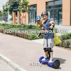 SISIGAD Hoverboard 6.5inch Scooter Bluetooth Self Electric Board Led Balancing