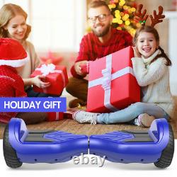 SISIGAD Hoverboard 6.5inch Scooter Bluetooth Self Electric Board Led Balancing