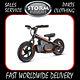 Storm 12 Kids 100w 24v Electric Balance Bike Black Stunning New 2021 Model