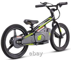 STORM 16 KIDS 170w 24v ELECTRIC BALANCE BIKE BLACK STUNNING NEW MODEL