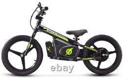 STORM 16 KIDS 170w 24v ELECTRIC BALANCE BIKE BLACK STUNNING NEW MODEL