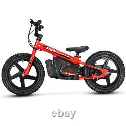 STORM 16 KIDS 170w 24v ELECTRIC BALANCE BIKE RED STUNNING NEW 2021 MODEL