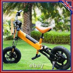 Safe Speed 12inch Kids Electric Balance Bike 200W 24V 4Ah Battery Power UK STOCK