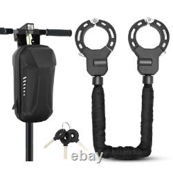 Scooter Lock with Bag, Universal Scooter Bag, Electric Scooter Locks Anti The