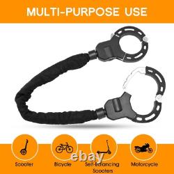 Scooter Lock with Bag, Universal Scooter Bag, Electric Scooter Locks Anti The