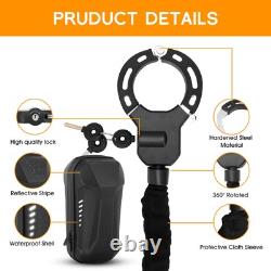 Scooter Lock with Bag, Universal Scooter Bag, Electric Scooter Locks Anti The